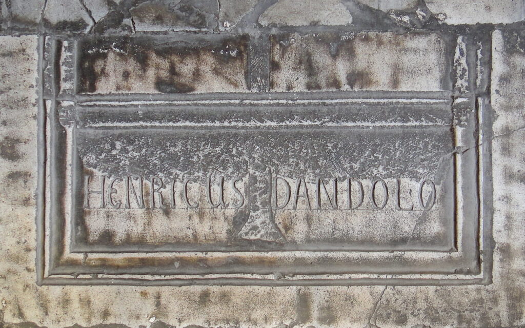 enrico dandolo tumba santa sofia portada