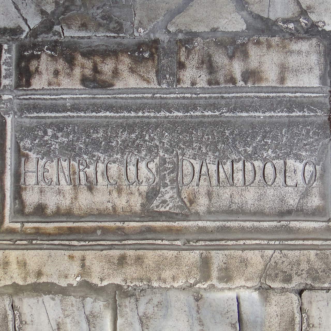 lapide enrico dandolo santa sofia istanbul