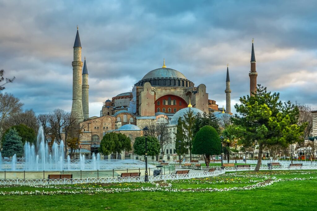 minaretes santa sofía estambul