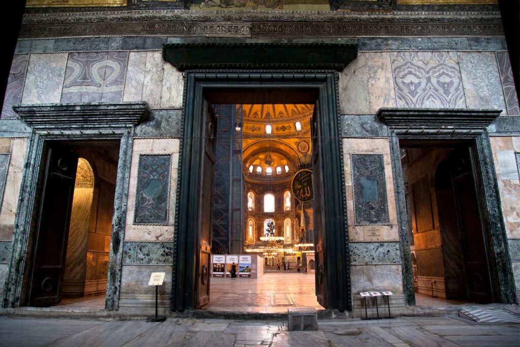 puerta imperial santa sofia estambul